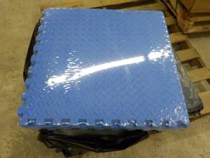 Lot of 6 - 25 sq. Foam Mats...