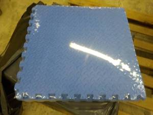 Lot of 6 - 25 sq. Foam Mats...