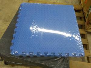 Lot of 6 - 25 sq. Foam Mats...