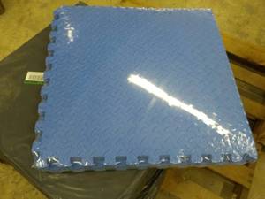 Lot of 6 - 25 sq. Foam Mats...