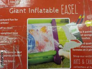 Giant Inflatable Easel...