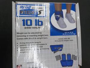 10 lb. Ankle Weights...