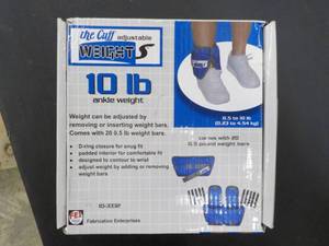 10 lb. Ankle Weights...