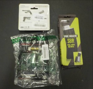 SBR Spare Magazines, Sight Mark and...