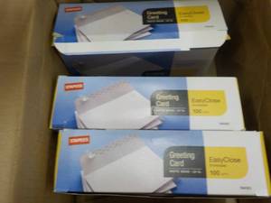 3 Boxes Greeting Card Envelopes 100...