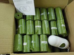 Box of Dog Waster Bags...