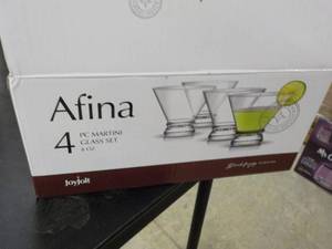 Afina 4 Martini Glass Set...