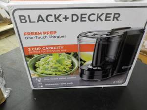 Black and Decker One Touch Chopper...
