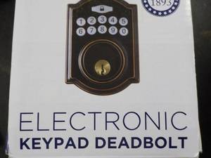 Hickory Electronic Keypad Dead Bolt...