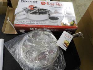Excelsteel Egg Poacher Stainless St...