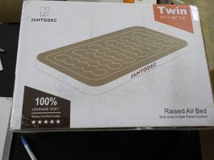 Jantodec Twin Size Raised Air Bed...