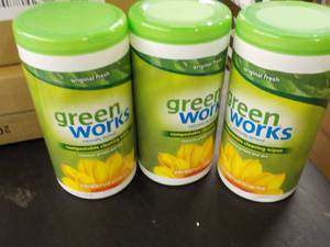 3 Greenworks Compostable Cleaning W...