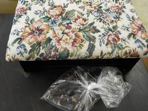 Foot Stool Needs Legs attached with...