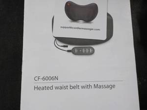 Comfier Heated Waist Belt with Mass...