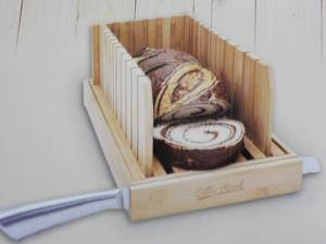 Silky Road Bamboo Bread Slicer and ...