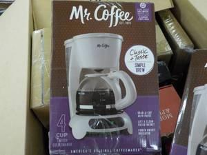 Mr Coffee 4 Cup Coffee Maker...