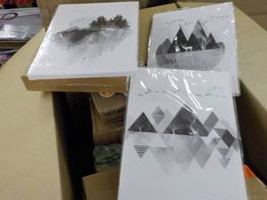 3 Black and White Canvas Prints 12 ...