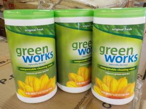 3 Greenworks Compostable Cleaning W...