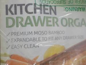 Kitchen Drawer Organizer...