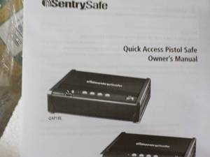 Sentry Safe Quick Access Pistol Saf...