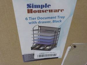 Simple Houseware 6 Tier Document Tr...