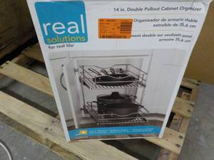 14 Double Pullout Cabinet Organize...