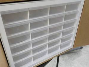 24 Drawer Plastic Storage 19 x 15...