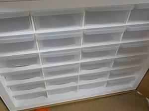 24 Drawer Plastic Storage 19 x 15...