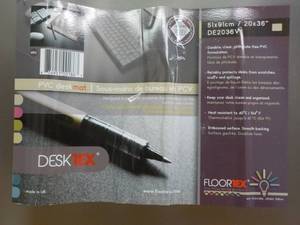 Lot of 2 - 20 x 36 DeskMats...