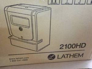 Thermal Timecard Clocks lot of 2...