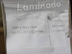 Laminado  50 58 x 7 23  24.17 sq...