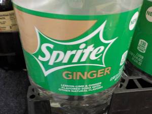 8 - 2 Liter Bottles Sprite Ginger...