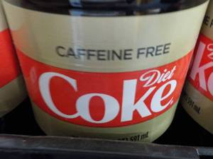 Case of 24 Caffeine Free Diet Coke...