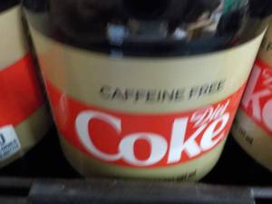 Case of 24 Caffeine Free Diet Coke...