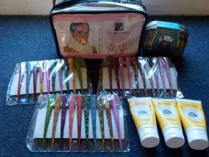 Neckwrap and Hair Clip and more...