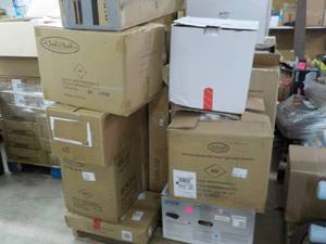 Pallet of returned Goods most are ...