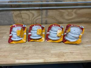 FIRST ALERT Lot of Four- 2-Pack Smoke Alarms