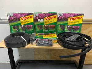 Lot of edging material.  200 plus ft