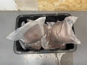 Red Lava Rock.  Lot of Ten- 10 lb bags