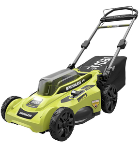 RYOBI 20 in. 40-Volt Brushless Lithium-Ion Cordless Battery Walk Behind Push Lawn Mower
