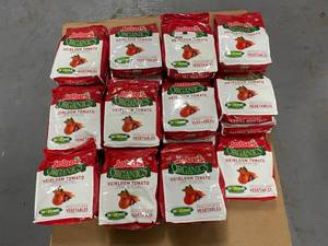 JOBES ORGANICS Lot of 23-   8 lb. Organic Heirloom Tomato and Vegetable Plant Food Fertilizer with Biozome, OMRI Listed