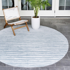 UNIQUE LOOM 8x8 Sabrina Soto Outdoor Round Rug