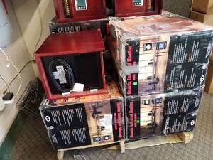 lot 112 image: Lot of (6) Optimus Quartz Infrared Heater H-8010