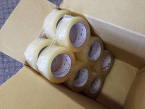 lot 137 image: Clear Shipping Tape Rolls