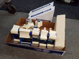 lot 148 image: Lot of (9) Uline Industrial Tape Dispenser H-596