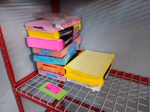 lot 167 image: Colored Paper