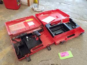 lot 175 image: Hilti Fastener DX 36 M with Case, Spare Case