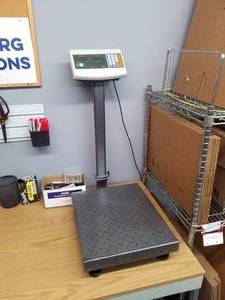 lot 197 image: Commercial Floor Scale 5-600lb.