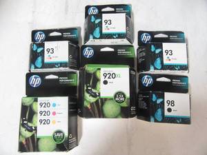 lot 29 image: Lot of 6 HP toner cartridges