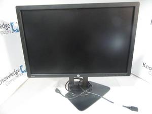 lot 41 image: HP 24 in LCD Monitor wstand